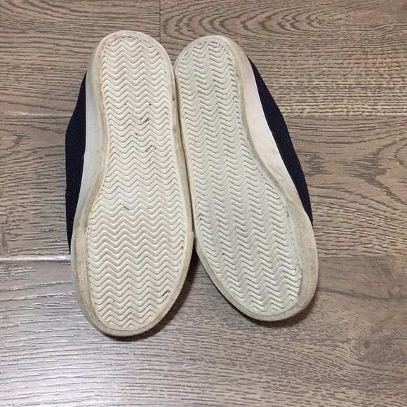 Boys laceless slip on sneakers  Navy J1 GUC - Picture 7 of 10